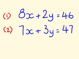 Simultaneous Equations Example To