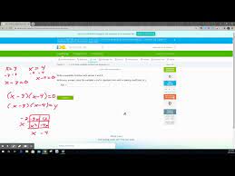 Ixl K 8 Solve A Quadratic Equation By