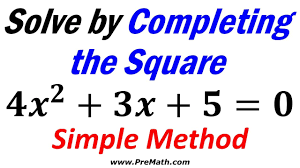 Solve Quadratic Equations Use The