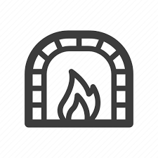 Cozy Fireplace Flame Icon