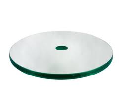 10mm 12mm Toughened Glass Round Table
