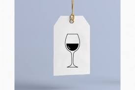 Wine Glass Icon Outline Graphic By
