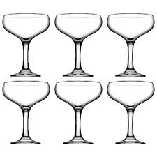 Pasabahce Set Of 6 Bistro Coupe 270ml