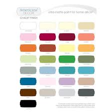 Americana Chalky Finish Paint 8oz Rouge