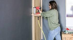 How To Install A Diy Slat Wall Easy