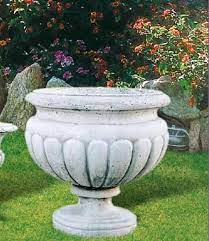 Ancient Flower Pots And Vases Greek And