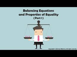 Balancing Equations And Properties Of