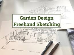Garden Design Drawing Sketching