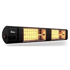Dr Infrared Heater 3000 Watt 240 Volt Indoor Outdoor Electric Carbon Infrared Patio Heater With Remote In Black Dr 239