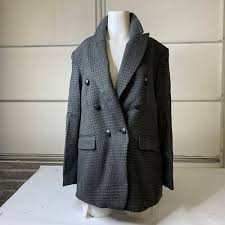 Plaid Icon Double Ted Blazer