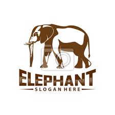 Elephant Logo Design Vector Animal