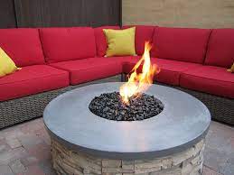 Reflective Fire Glass Fire Pit