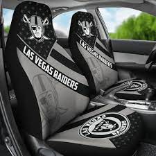 Las Vegas Raiders Car Seat Covers Ver