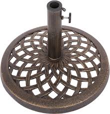Cast Iron Umbrella Base 17 7 Inch