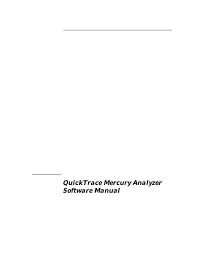 Quicktrace Mercury Yzer