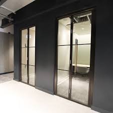Commercial Acoustic Glass Doors Edge