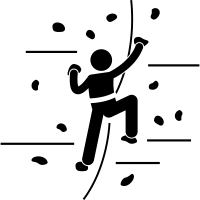 Rock Climbing Icons Free Svg Png