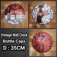 Promo Jam Dinding Coca Cola Vintage