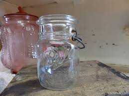 1 Vintage Ball Ideal Jar Clear Pint