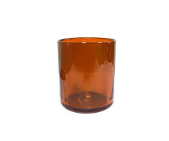 Small Vogue Jar Amber L7m Luxury