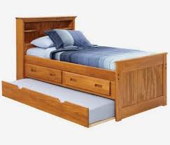 Full Size Plywood Designer Trundle Bed