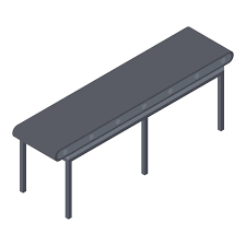 Assembly Roller Line Icon Isometric Of