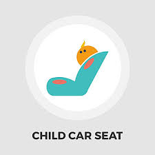 Child Car Seat Vector Art Png Images