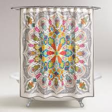 Andana Medallion Shower Curtain World