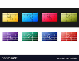 Trowel Icon Isolated On Black Vector Image