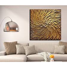 Gold Wall Art Cp Canvas Painting