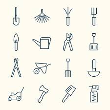 Tools Icon Set Stock Vector By