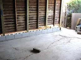Raised Concrete Slab