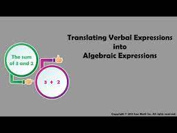 Translating Verbal Expressions Into