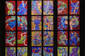 Chagall Windows Stock Photos Royalty