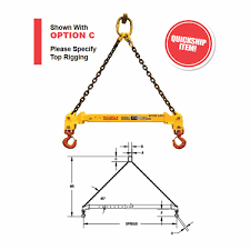 adjule spreader beams model 32