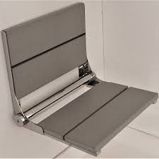 26 X 15¾ Fold Up Shower Seat Brushed