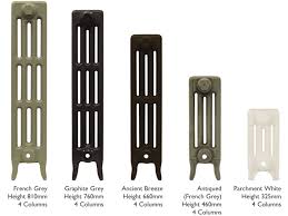 Victorian 4 Column Cast Iron Radiators