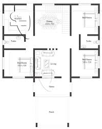 Modern 3 Bedroom One Story House Plan