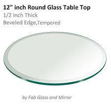 Fab Glass 48 Round Glass Table Top 3