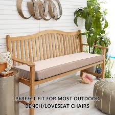2 Seater Bench Patio Furniture Cushions