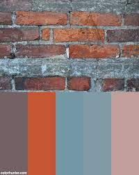 Aged Brick Wall Color Palette Brick