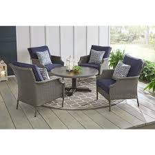 Hampton Bay Grayson Ash Gray 5 Piece