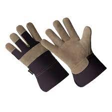 Hands On Men S Leather Palm Work Gloves