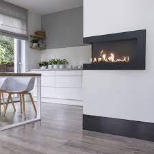 Wall Mounted Bioethanol Fireplace Delta