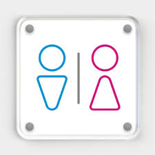 Female Door Sign Icon Signbox