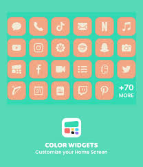 Widget Icon Iphone App Design Homescreen