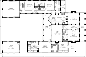 U Shaped House Plans Courtyard House