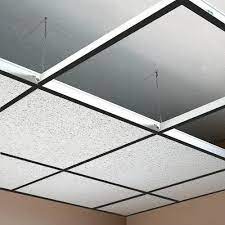 gyproc white pvc ceiling grid tile