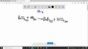 Solved Write The Molecular Equation