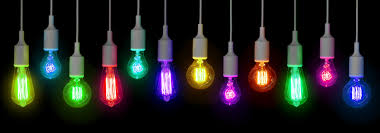 Coloured Led Lamps As Mood Lights Any